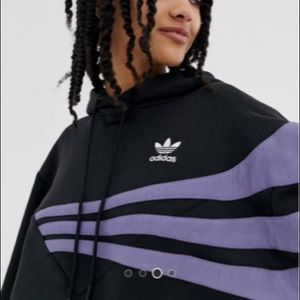 Adidas originals Linear Hoodie 💜 medium ✨ ASOS